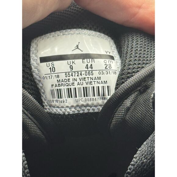 Size 10 - Air Jordan 1 Mid Multicolor Swoosh Black BS691